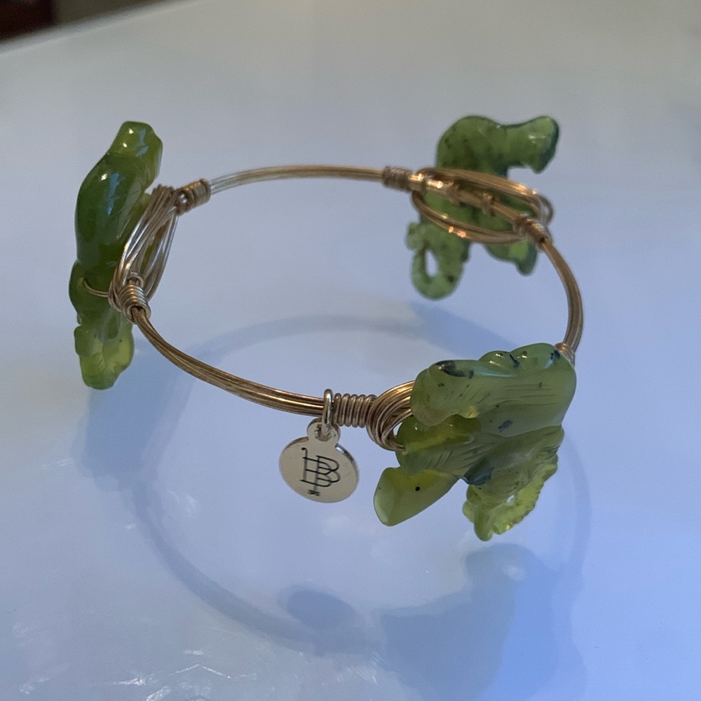 Bourbon & Bowties The Green Elephant Bangle